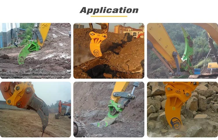 20 Ton 30 Ton Excavator Hard Soil Ripper Shank for Construction
