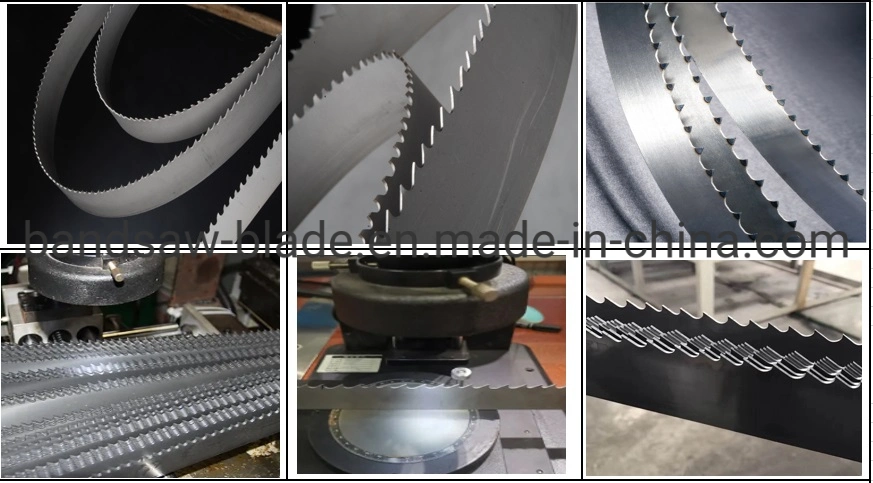 54mm*1.6*2/3 Manufacture Cutting Bandsaw Blade Excellent Performance High Wear Resistance Precision-Ground Blades