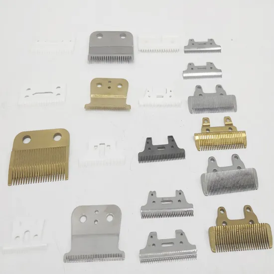 Wear Resistance Rechargeable Hair Trimmer Zro2 Zirconia Ceramic Cutting Beard Blades 