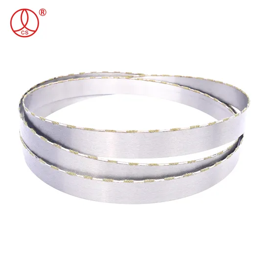 Diamond Band Saw Blades Manufacturer Engineered Stone Cutting 3200X18X0.7mm Fast Cutting High Wear Resistance Diamond Grit Band Saw Blade 