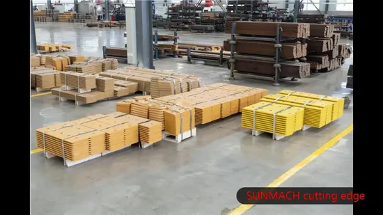 Wear Resistant Parts Cutting Edge/Bulldozer Blades 