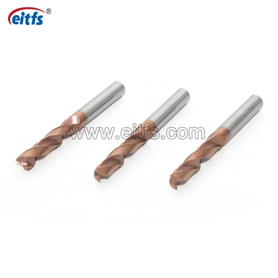 Good Surface Machining Carbide Flat End Drill Bit for Holes 