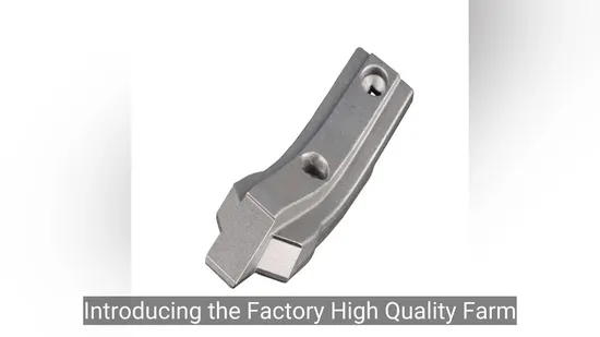 Factory High Quality Farm Equipment Part Excavator Cutting Edges End Bits Blades 