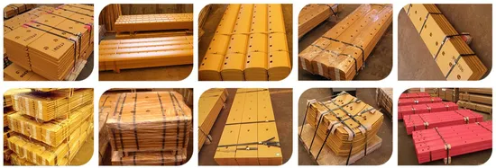 Excavator Serrated with Dozer Blade Cutting Edge Grader Snow Blade End Bit 8j4043 for Farm Tractor 