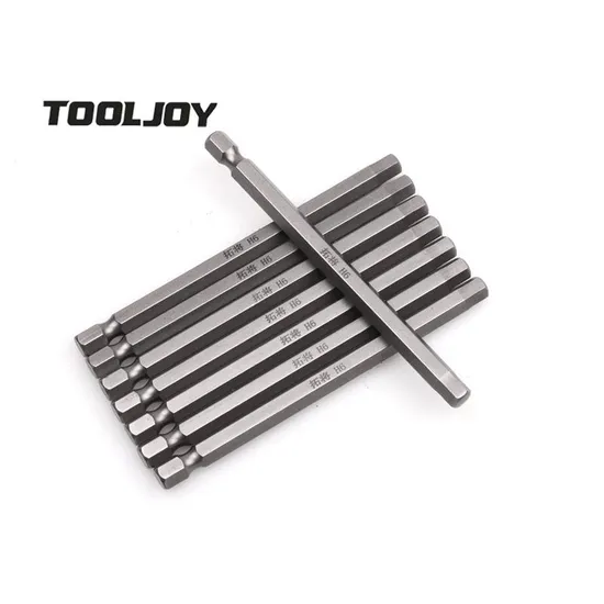 Professional Tool Steel pH0 pH1 pH2 pH4 Single End Driver Bit Hex Screwdriver Bits 