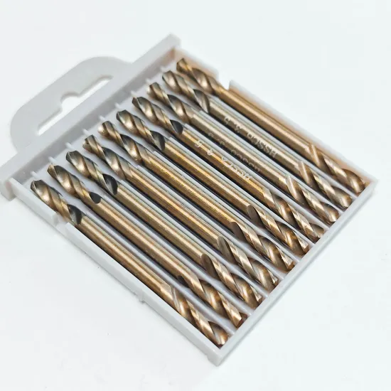 M35 Cobalt Containing High Speed Steel Twists Metal Drill Double End Drill Bits 