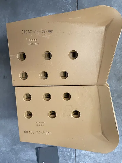 High Quality Heavy Duty Shantui Bulldozer Cutting Edge Dozer Blade End Bit 