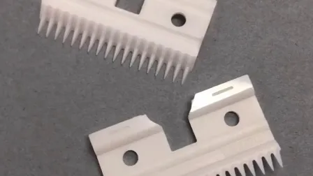 Wear Resistance 18teeth Zirconia Ceramic Clipper Zro2 Blade 